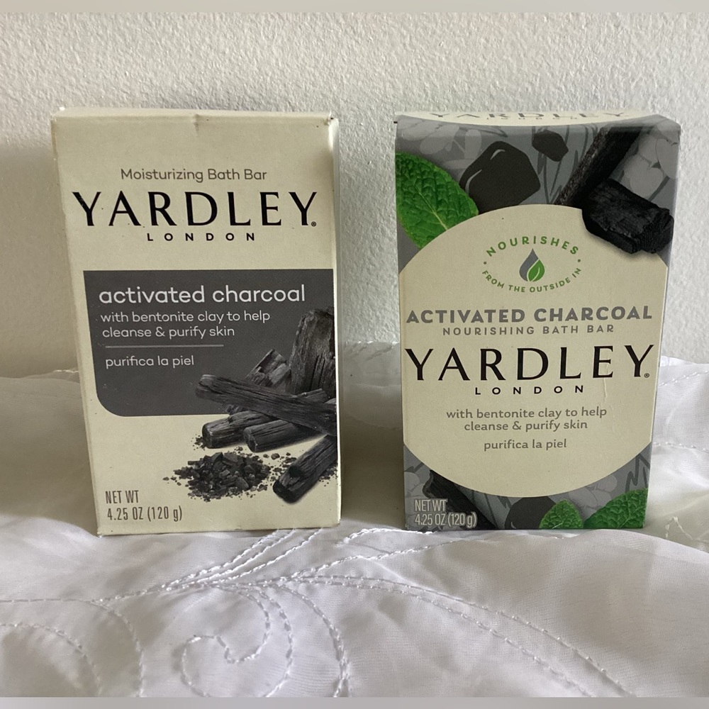 Yardley Activated Charcoal Nourishing Bar Soap
